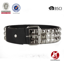 Ladies PU leather studs rivets belt